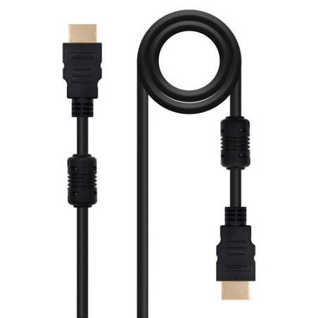 21548-NANOCABLE CABLE HDMI V1.4 (ALTA VELOCIDAD / HEC) CON FERRITA, A/M-A/M, 3.0 M (10.15.1803)
