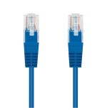 21578-NANOCABLE CABLE RED LATIGUILLO RJ45 CAT.6 UTP AWG24, AZUL, 3.0 M (10.20.0403-BL)