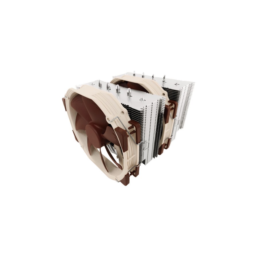 21595-NOCTUA COOLER CPU NH-D15 MULTISOCKET 2XFAN A15, 6 HEATPIPES DUAL TOWER, 140MM FAN PWM, INTEL LGA1851, LGA1700, LGA