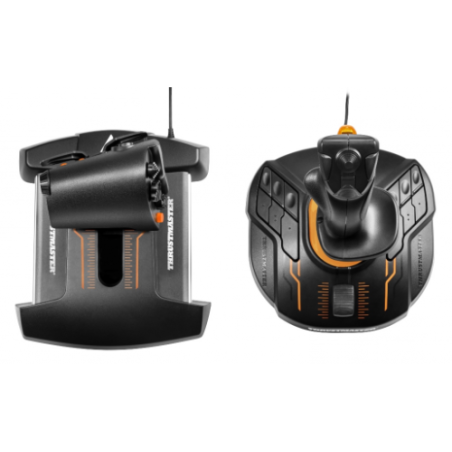 21686-Thrustmaster T-16000M FCS Hotas Negro, Naranja USB Palanca de mando Analogico/Digital MAC, PC