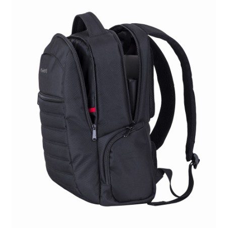 21698-Ewent Urban maletines para portatil 43,9 cm (17.3") Funda tipo mochila Negro