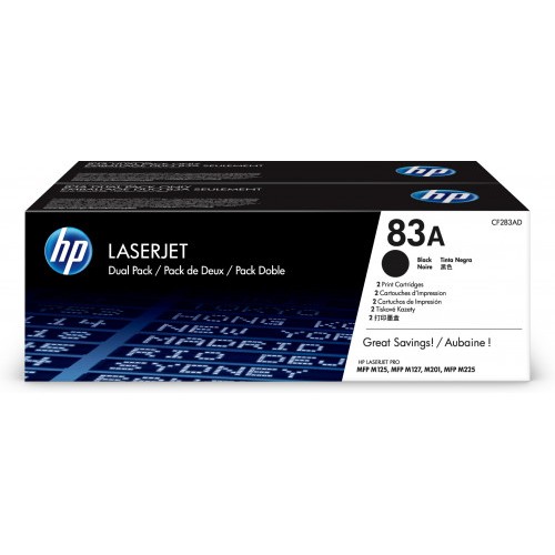 21778-HP 83A TONER HP83A NEGRO (CF283AD)
