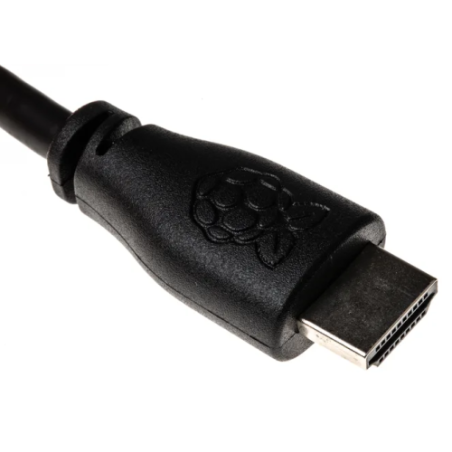 21806-Raspberry Pi CPRP020-B cable HDMI 2 m HDMI tipo A (Estandar) Negro