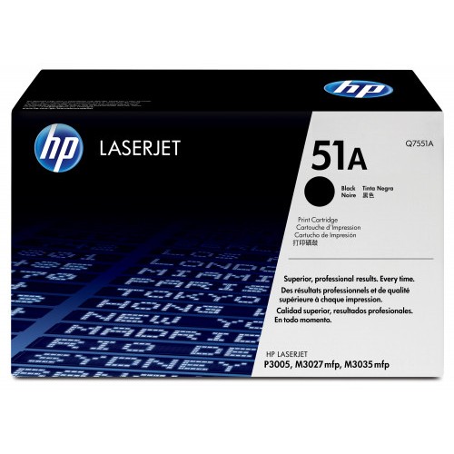 21848-HP 51A TONER HP51A NEGRO (Q7551A)