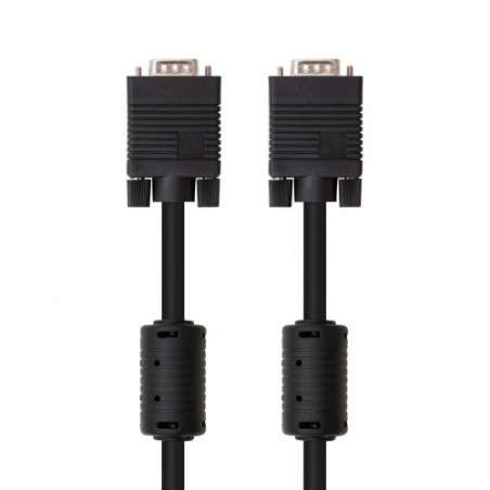 21892-Nanocable CABLE SVGA CON FERRITA HDB15/M-HDB15/M 3.0 M