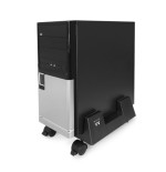 21897-Ewent EW1290 soporte de CPU Carro para equipo informatico Negro