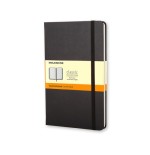 21899-LIBRETA CLASICA TAPA DURA NEGRA P (9X14CM) RAYAS MOLESKINE MM710