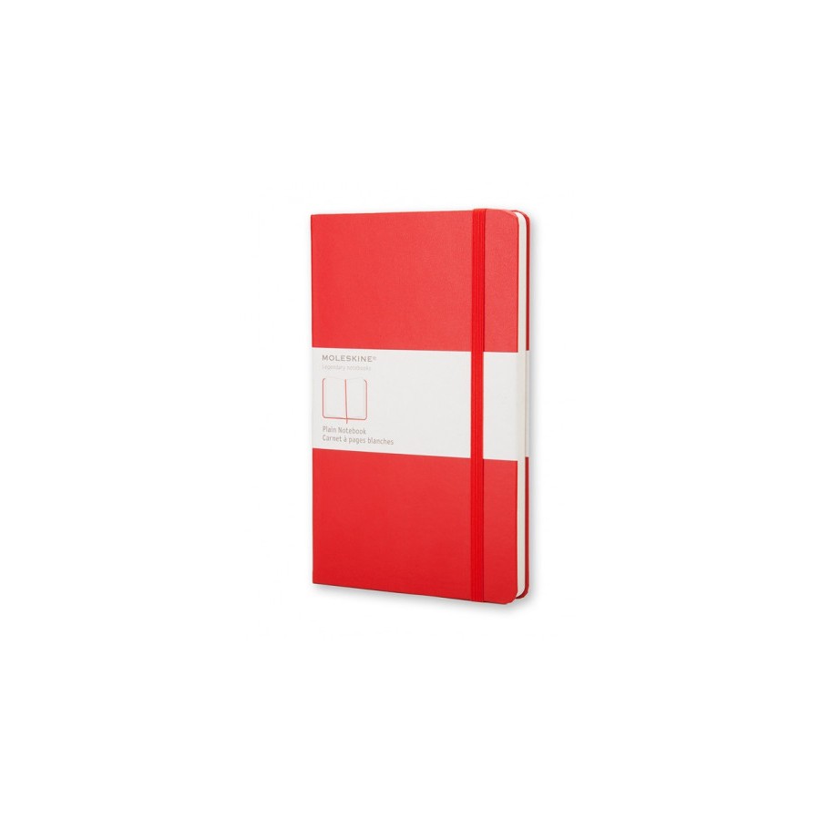 21915-LIBRETA CLASICA TAPA DURA ROJA L (13X21CM) LISA MOLESKINE QP062R