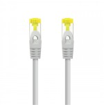 2194-Nanocable Cable de red latiguillo RJ45 LSZH Cat.6A SFTP AWG26, Gris, 1.0 m