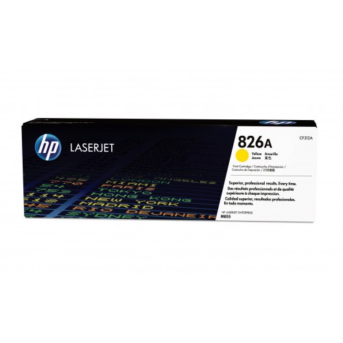 21950-HP 826A TONER HP826A AMARILLO (CF312A)