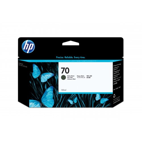 21994-HP Cartucho de tinta DesignJet 70 negro mate de 130 ml