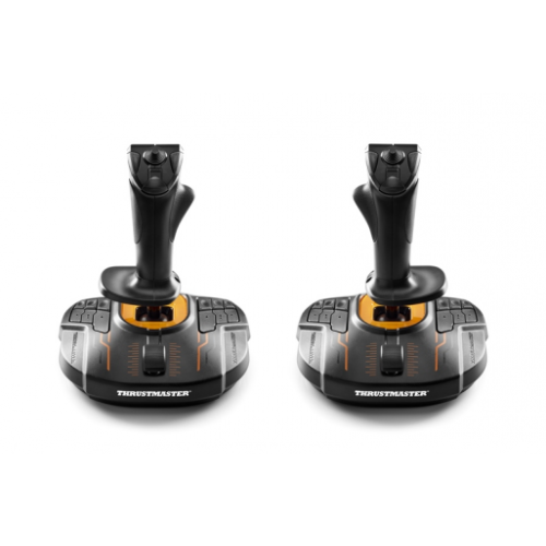 22128-Thrustmaster T.16000M FCS SPACE SIM DUO Negro, Naranja USB Palanca de mando Analogico/Digital PC