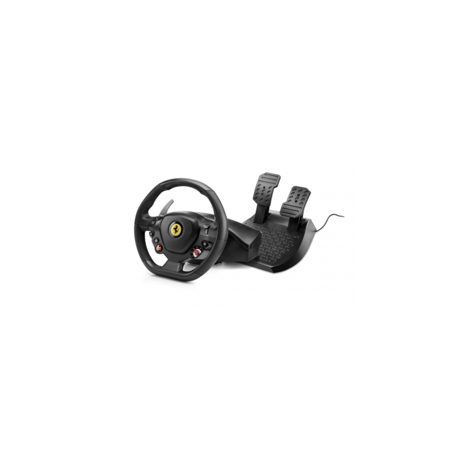 22136-Thrustmaster T80 Ferrari 488 GTB Edition Negro Volante + Pedales Digital PlayStation 4