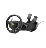 22136-Thrustmaster T80 Ferrari 488 GTB Edition Negro Volante + Pedales Digital PlayStation 4