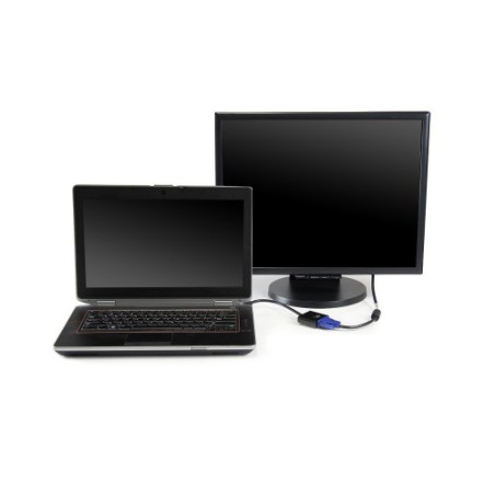 22146-Ewent EW9864 adaptador de cable de video 0,2 m HDMI VGA, 3.5mm Negro