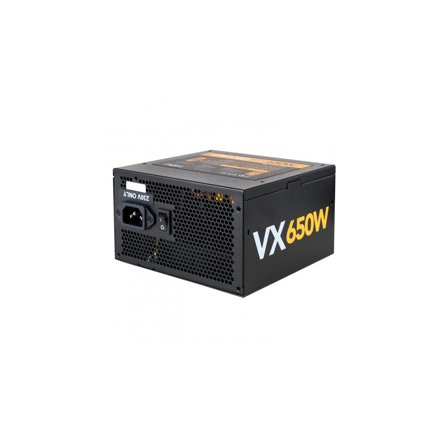 22151-NOX Urano VX Bronze Edition unidad de fuente de alimentacion 650 W 20+4 pin ATX ATX Negro, Naranja