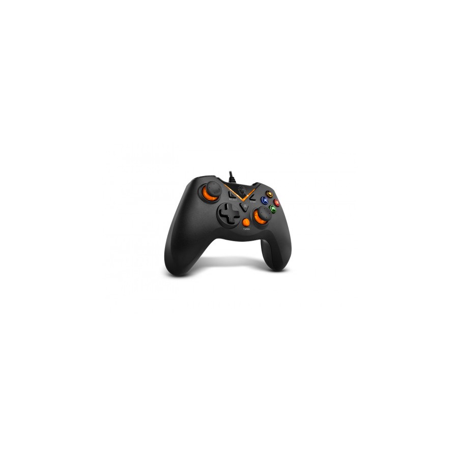 22175-NOX NXKROMKEY mando y volante Gamepad Android,PC,Playstation 3 Analogico USB Negro