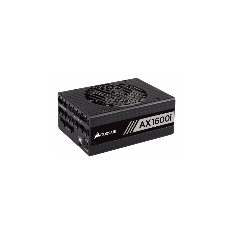 22180-Corsair AX1600i unidad de fuente de alimentacion 1600 W ATX Negro