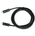 22186-QNAP CAB-TBT305M-40G-LINTES 2 m Negro 40 Gbit/s