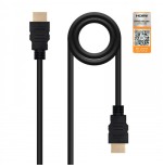 22215-Nanocable HDMI V2.0, 2m cable HDMI HDMI tipo A (Estandar) Negro