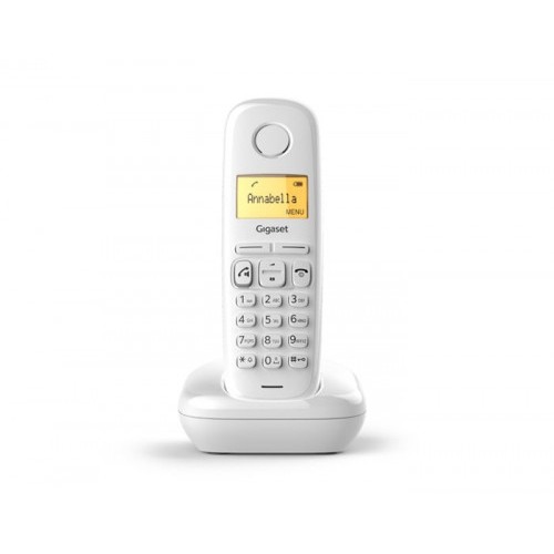 22222-Gigaset A270 Telefono DECT Identificador de llamadas Blanco