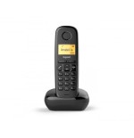 22228-Gigaset A170 Trio Telefono DECT/analogico Negro Identificador de llamadas