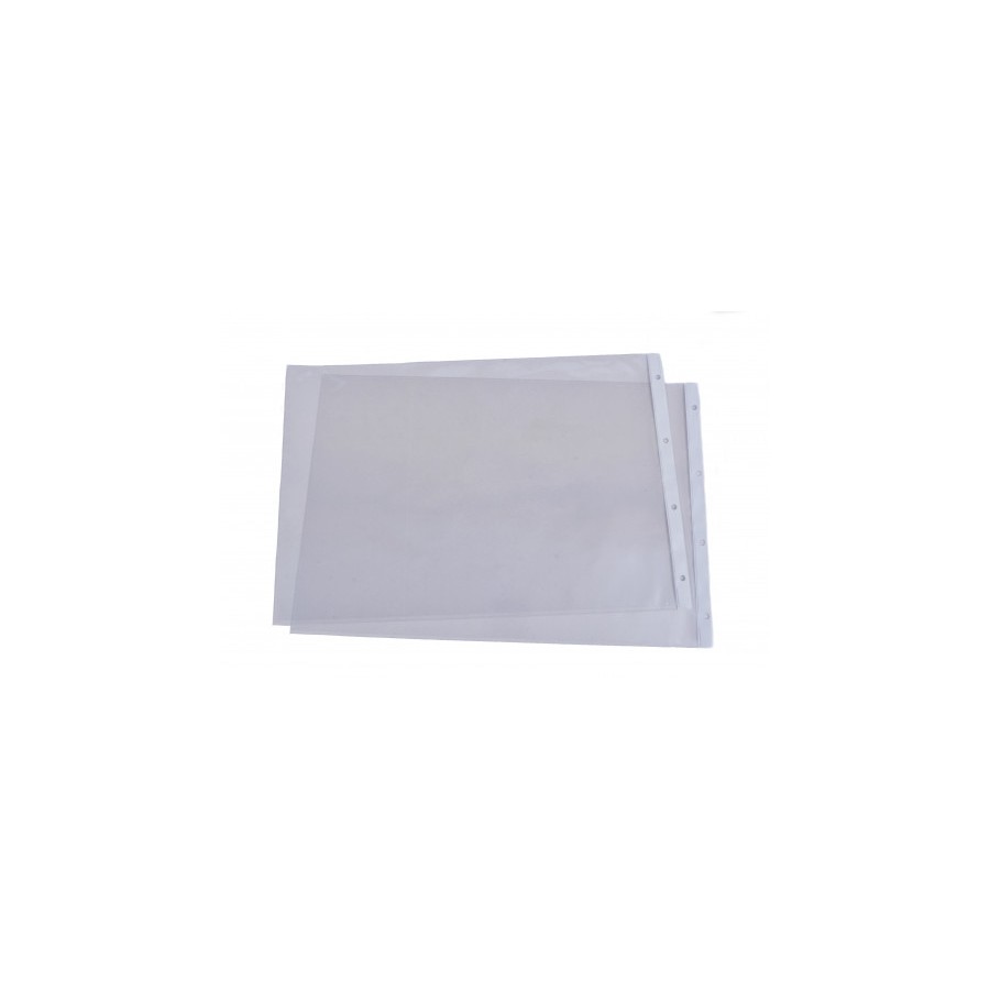 2225-CAJA 50 FUNDAS FORMATO A3 PVC 4 TALADROS 100 MICRAS IBERPLAS 21350