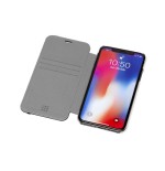 2231-Moleskine ET9CBPXSMCLR funda para telefono movil 16,5 cm (6.5") Folio Negro, Transparente