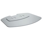 22331-VOGELS PFF 7030 FLOOR PLATE EXTRA LARGE Silver