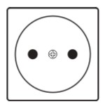 22436-Kramer Electronics TS-1DE toma de corriente