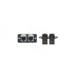 22440-Kramer Electronics W4545(B) placa de pared y cubierta de interruptor Negro