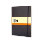 22443-LIBRETA CLASICA TAPA BLANDA NEGRA XL (19X25CM) RAYADA MOLESKINE QP621