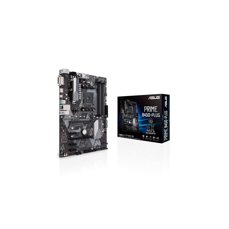 22465-ASUS PRIME B450-PLUS AMD B450 Zocalo AM4 ATX