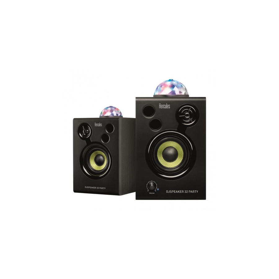 22466-Hercules DJ Speaker 32 Party Negro Alambrico 30 W