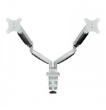 22505-TooQ Soporte de Mesa Giratorio e Inclinable para 2 Pantallas (Monitor / TV Plasma / LCD / LED) 13" - 32", de Dos B