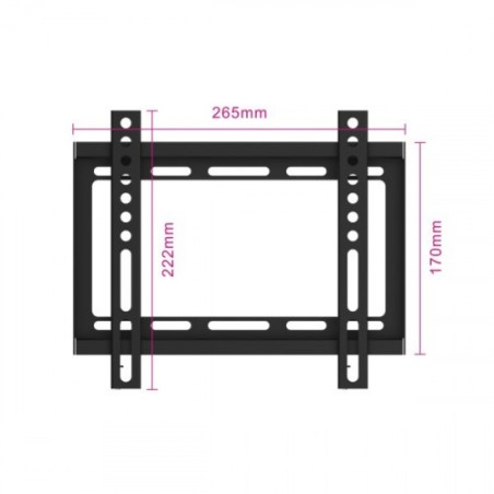 22508-Ewent EW1501 soporte para TV 106,7 cm (42") Negro