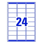 2252-Avery L7159-15 etiqueta para direccion Blanco Etiqueta autoadhesiva