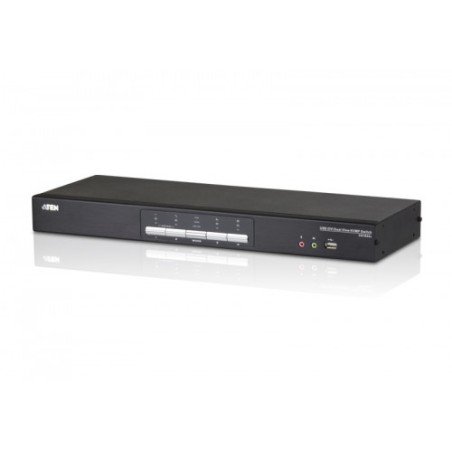 22583-Aten CS1644A interruptor KVM Montaje en rack Negro