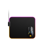 22688-Steelseries QcK Prism Cloth Medium Alfombrilla de raton para juegos Negro