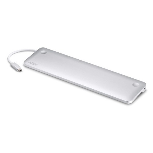 22692-Aten UH3234 base para portatil y replicador de puertos Alambrico USB 3.2 Gen 1 (3.1 Gen 1) Type-C Plata