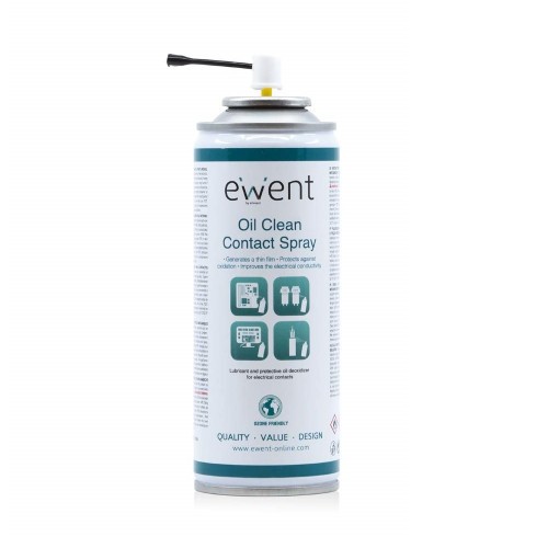 22728-Ewent EW5615 kit de limpieza para computadora Espray para limpieza de equipos 200 ml