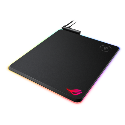 22734-ASUS ROG Balteus Qi Negro Alfombrilla de raton para juegos