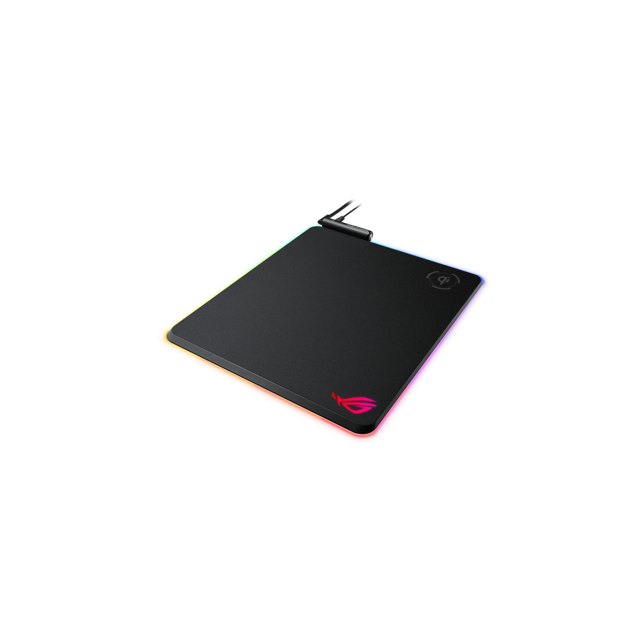 22734-ASUS ROG Balteus Qi Negro Alfombrilla de raton para juegos