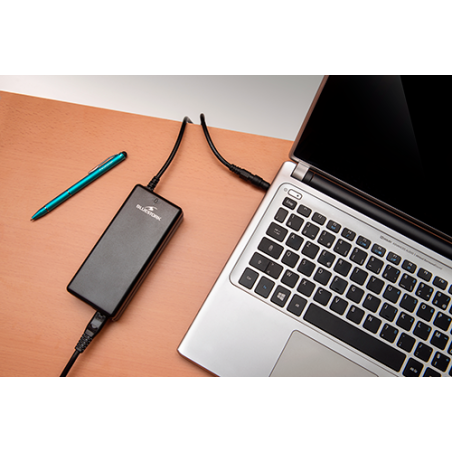 22746-BLUESTORK CARGADOR UNIVERSAL 90W PARA PORTATILES HP - 6 SALIDAS INCLUIDAS (PW-NB-90-HP )