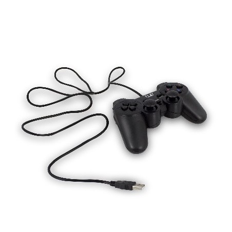 22765-Play PL3330 mando y volante Gamepad PC Analogico/Digital USB 2.0 Negro