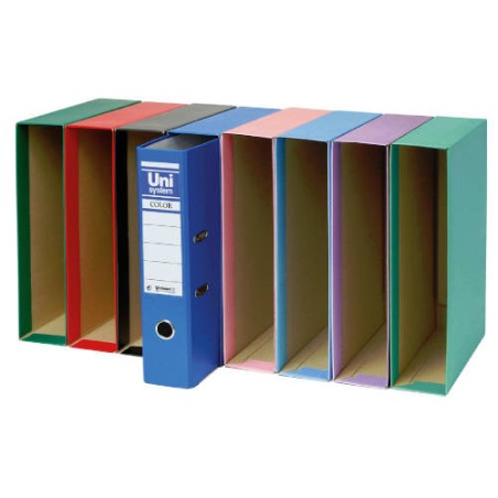 22789-CAJA FOLIO EN COLOR AZUL UNISYSTEM COLOR 17221030
