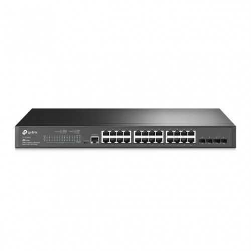 22802-TP-LINK PUERTOS GIGABIT,24 PUERTOS RJ45 GIGABIT Y 4 RANURAS SFP GIGABIT PROPORCIONAN CONEXIONES DE ALTA VELOCIDAD,