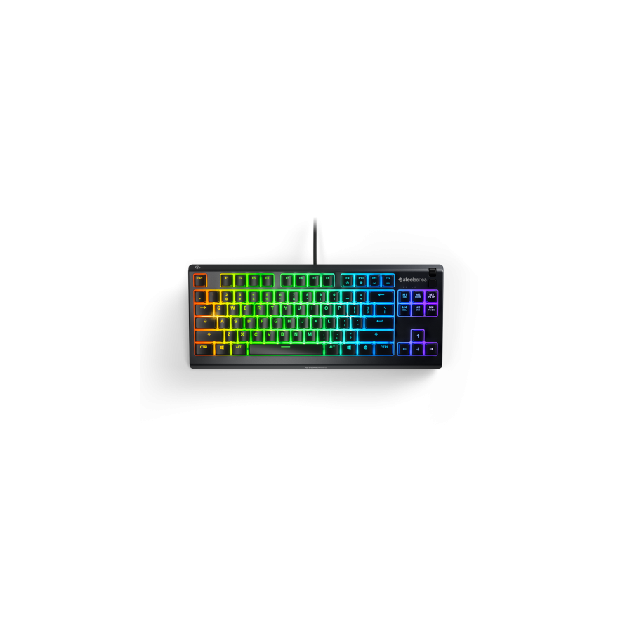 22827-Steelseries APEX 3 TKL teclado USB QWERTY Ingles de EE. UU. Negro