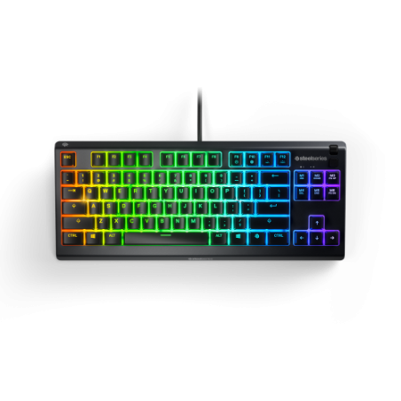 22827-Steelseries APEX 3 TKL teclado USB QWERTY Ingles de EE. UU. Negro