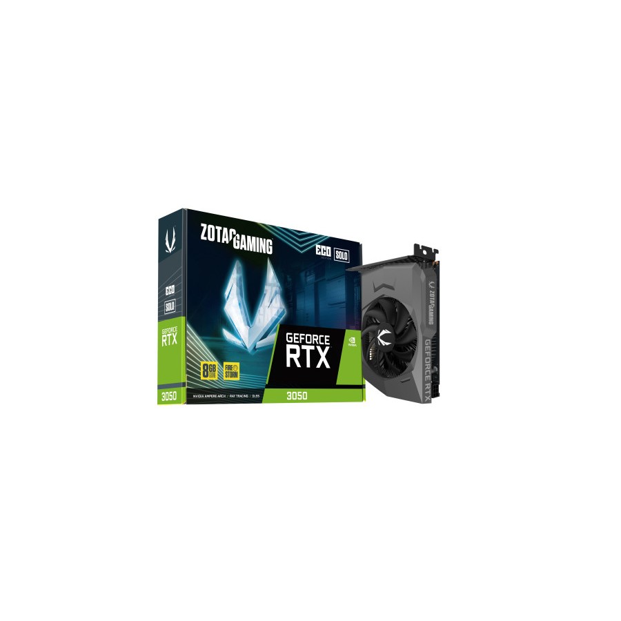 22870-Zotac GAMING GeForce RTX 3050 Eco Solo NVIDIA 8 GB GDDR6